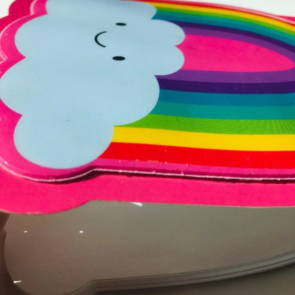 Unicorn Rainbow Puffy Notebook